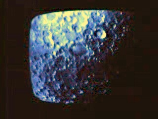 View of the moon surface