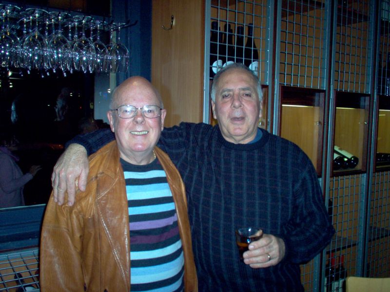 John with old friend Ken Guy