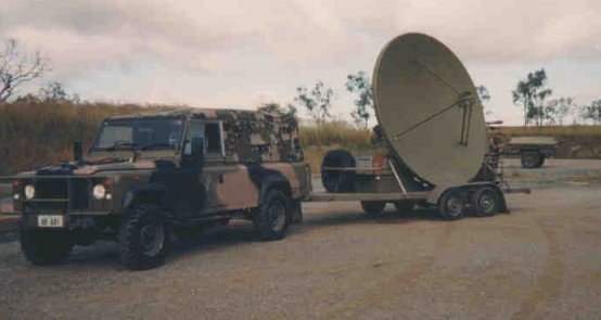 Army using a Skyswitch communication system.