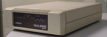 Vax Mux 2000 used to carry the services to and  from Sydney