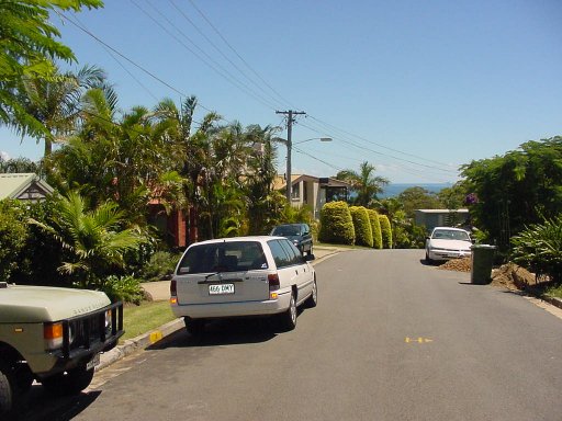 AAP IS tech car outside Dale's home