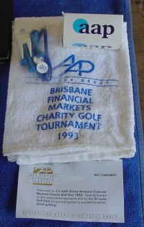 Brisbane Financial Market golf kit