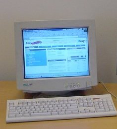 A PC with Newscentre running on it