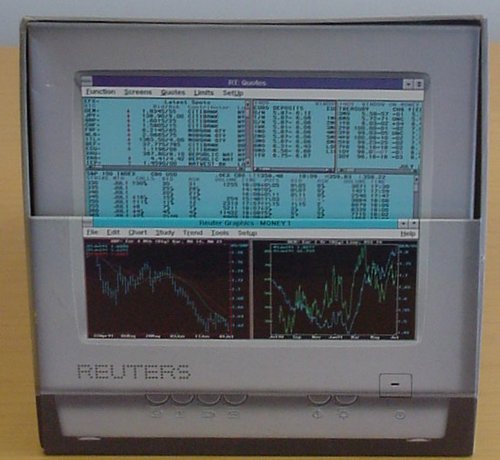 Reuters Terminal display