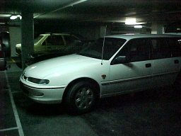 Technician vehicle located on the lower carpark 'Riverside Centre'