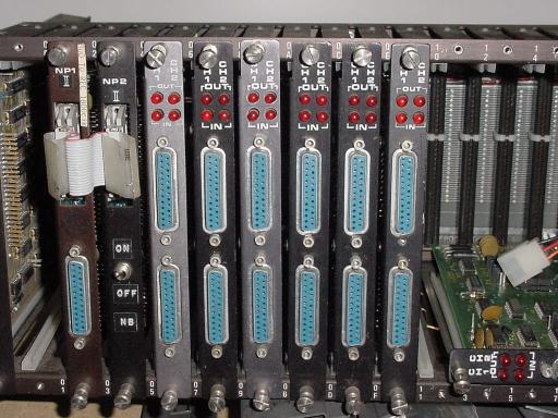 Timplex cards and rack