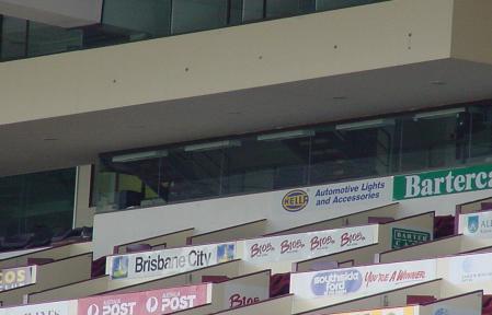 Media box is positioned the centre of the west wing of the stadium, with the corporate boxs below.