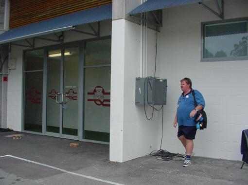 Entrance to stadium