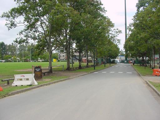 John Eylres Drive to the grounds