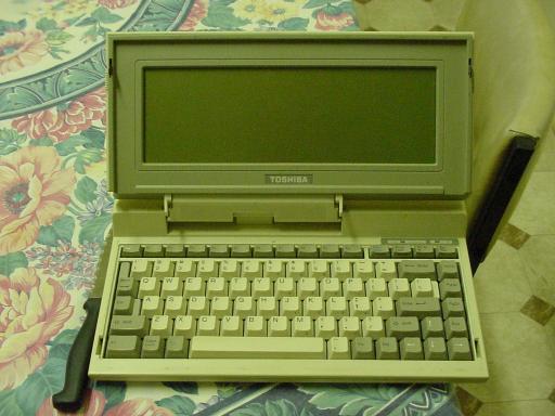 Toshiba T1200 with early Rebus software