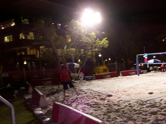 Training area for Volleyball