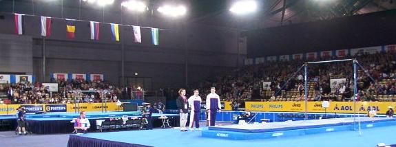 Presentation of a prize to a local Brisbane school girls 