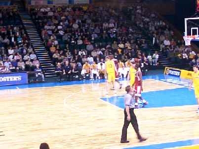 Australia playing Canada