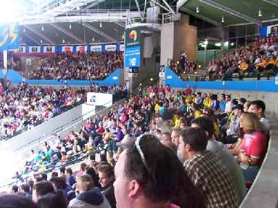 Crowd at Beach Volley ball