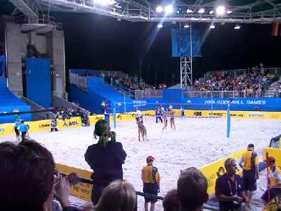 Girls hunging themselves after winning the Gold medal