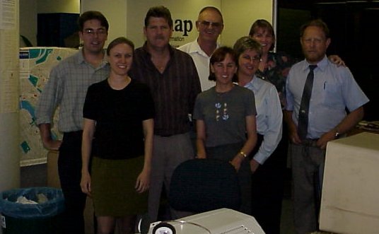 AAP Editorial Staff in Brisbane  1999