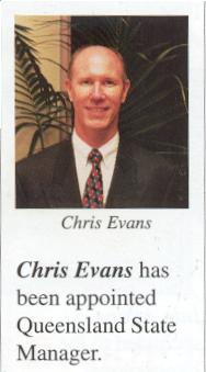 Chris Evans AAPCS state manager March 95