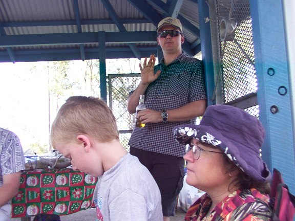 Chris Howard, Jenny and Leonard