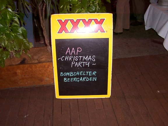 AAP Brisbane Xmas party 2001