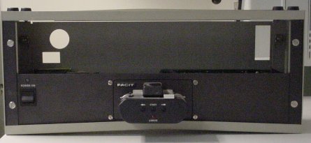 Telex tape reader used by operators in reading Comnews.