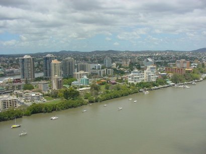 View from the Conference room of Kangeroo Point