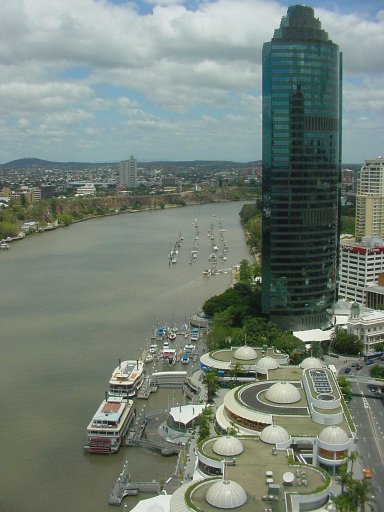 Brisbane River and the South side of Brisbane